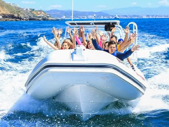 Original Canopy Zipline Tour in Puerto Vallarta, by Speedboat or by Land