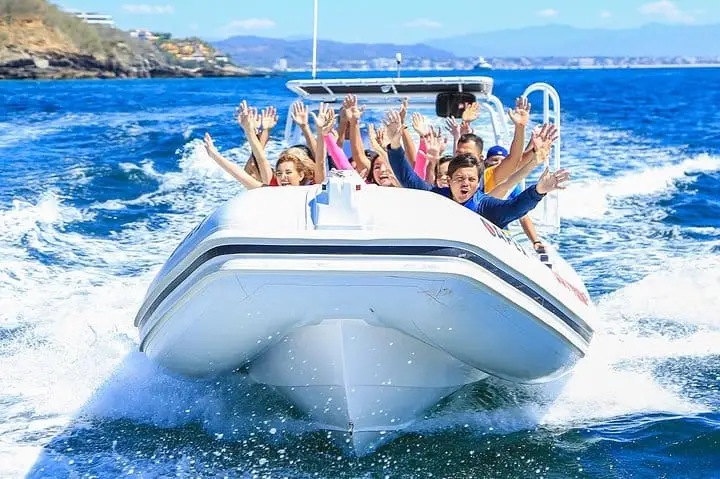 Original Canopy Zipline Tour in Puerto Vallarta, by Speedboat or by Land