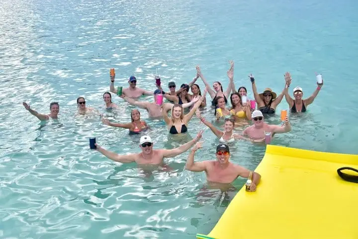 Punta Cana Snorkel Party Boat with Open Bar and Turquoise Water