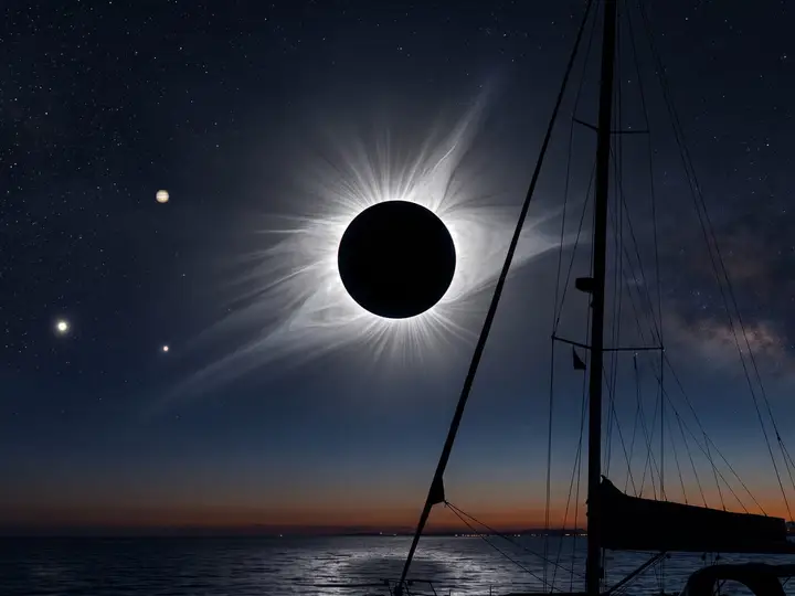 Total Solar Eclipse 2027: Boat Trip and Breakfast from Sotogrande