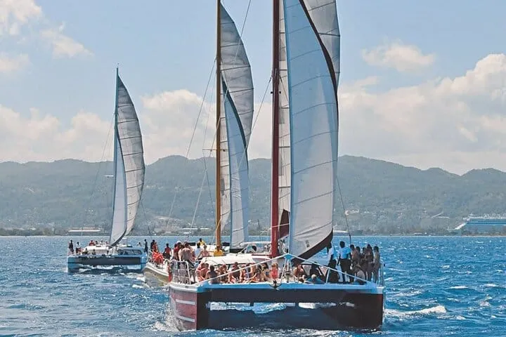 Adults-only catamaran party in Montego Bay