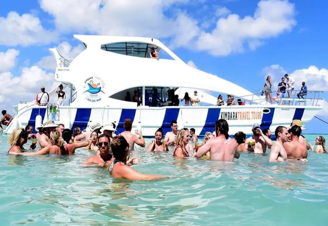 Punta Cana Booze Cruise, Snorkeling, Sand-Bar with Entertainment & Open Bar