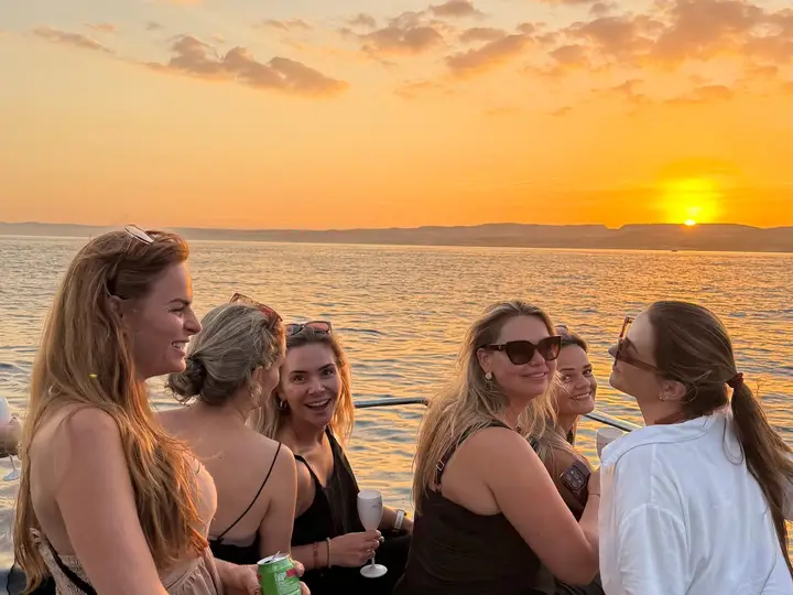 Private Sunset Cruise with a Bottle of Cava from Estepona