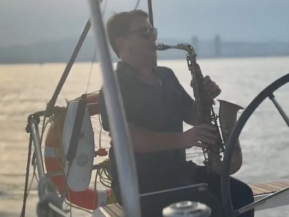 Private Sunset Sailing in Barcelona with Live Saxophone & Open Bar (up to 8)