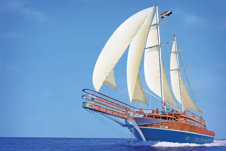 Hurghada Pirates Sailing Boat to Orange Bay with Lunch