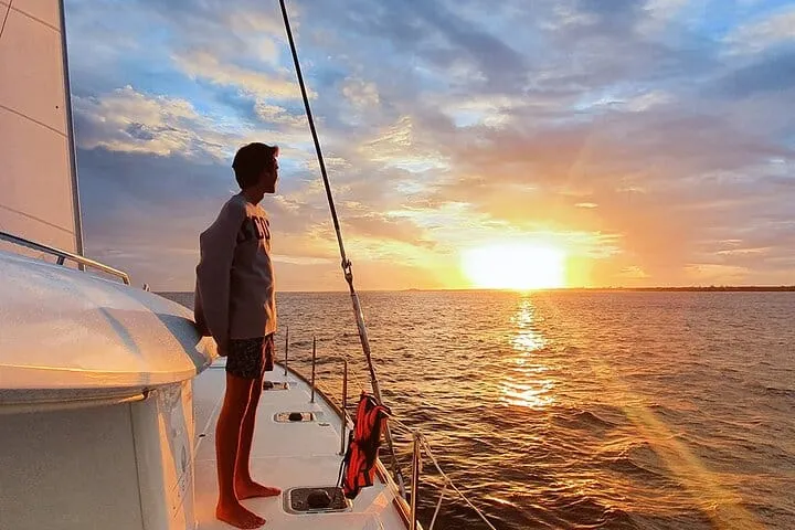 Cozumel Private Sunset Catamaran Charter, All Inclusive