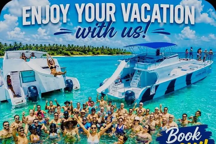 Punta Cana Cruise with Music, Bar, Entertainment and Sand Bar Adventure