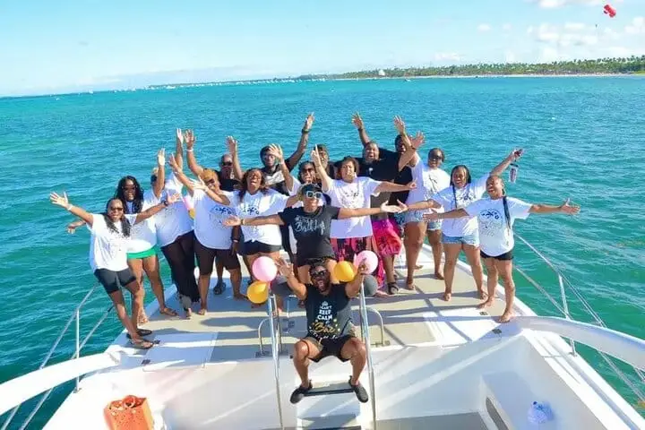 Punta Cana Party Boat with Snorkelling and Natural Pool
