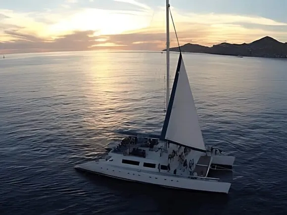 Sunset catamaran cruise in Cabo San Lucas