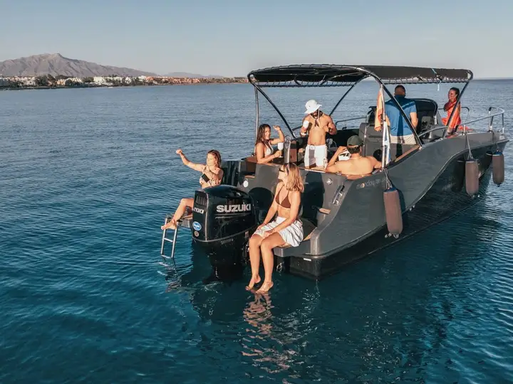 The Ultimate Escape: Private Boat in Estepona, 4 Hours