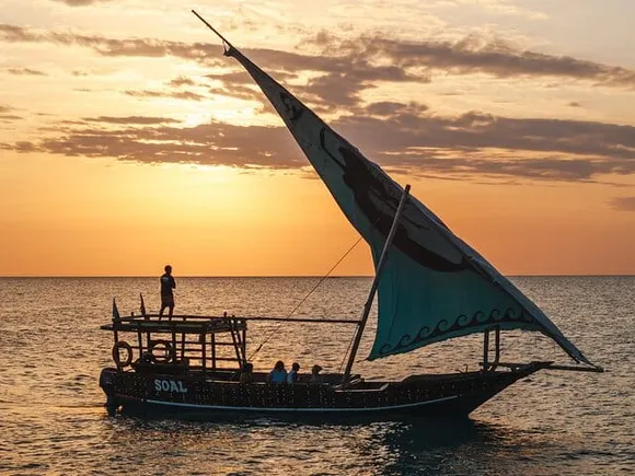 Sunset dhow cruise in Zanzibar
