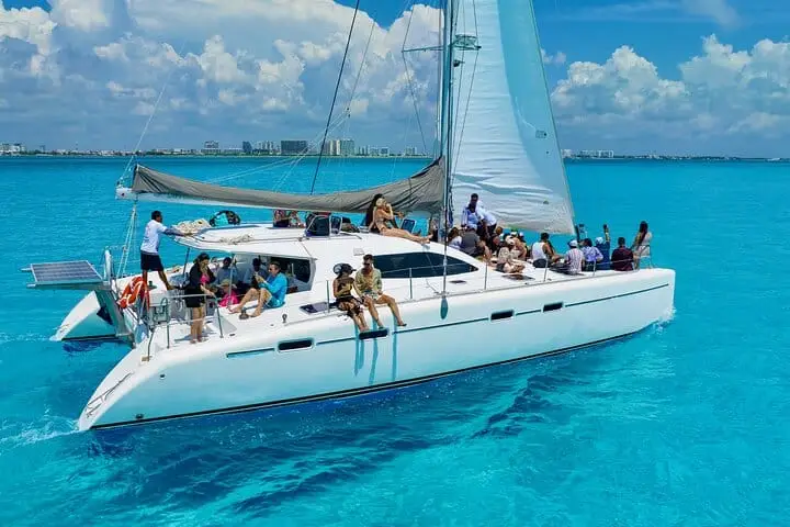 Catamaran to Isla Mujeres in Cancun