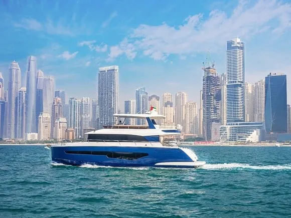Marina yacht cruise with BBQ in Dubai