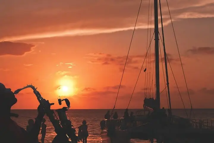 Sunset catamaran cruise in Montego Bay