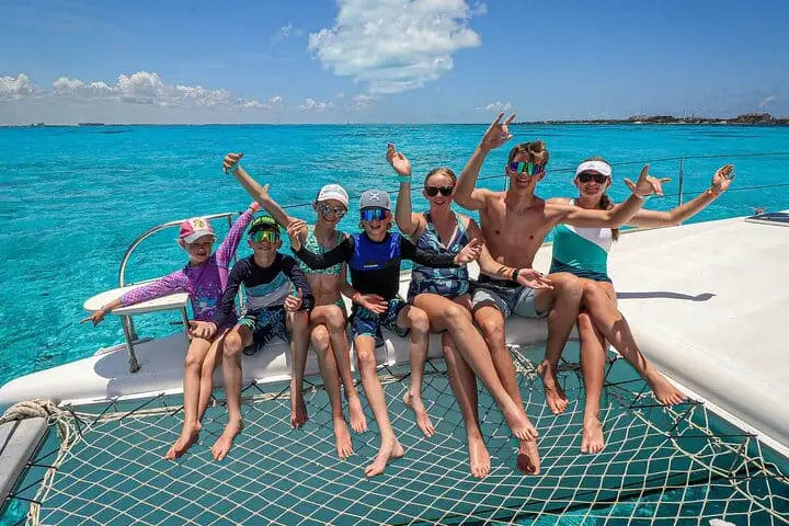 Private catamaran to Isla Mujeres in Cancun