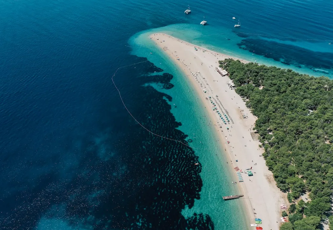 Private - Golden Horn beach on Island Brač & Hvar tour 