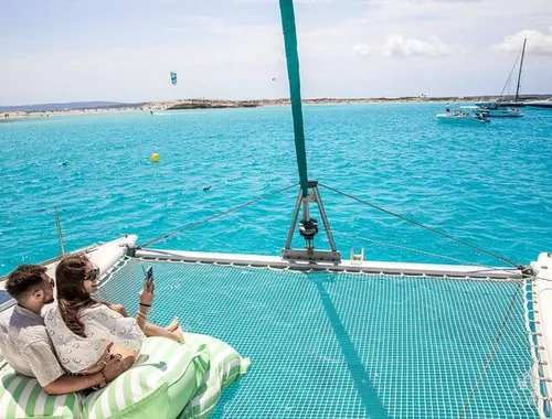 Private Catamaran Ibiza and Formentera Full Day Trip