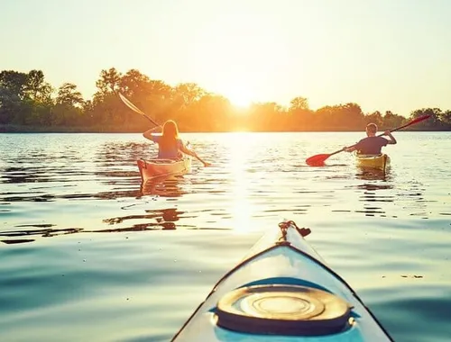 Cancun Nichupte Lagoon Sunset Kayak Adventure