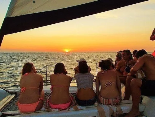 Costa Rica Sunset Catamaran Cruise Open Bar Snorkeling