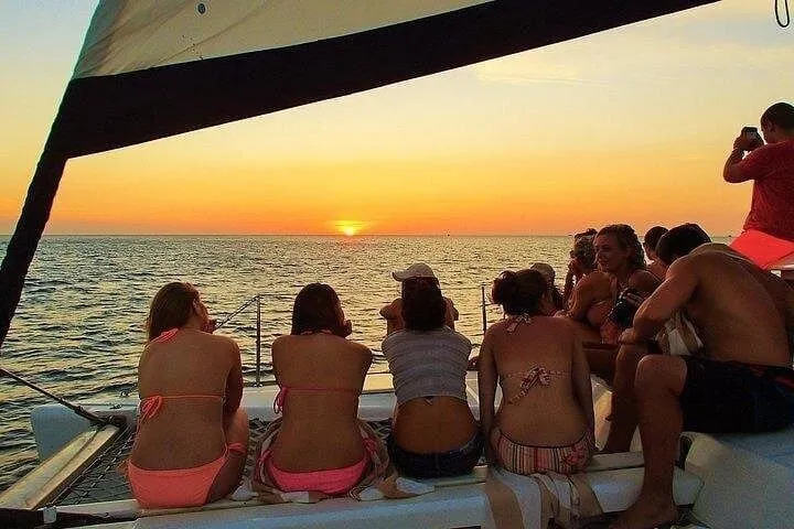 Costa Rica Sunset Catamaran Cruise Open Bar Snorkeling