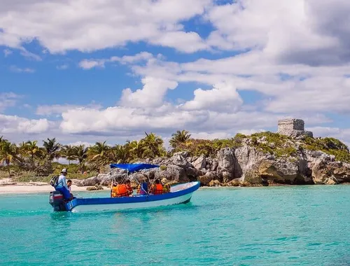 Tulum Snorkeling Experience in Front of the Mayan Ruins