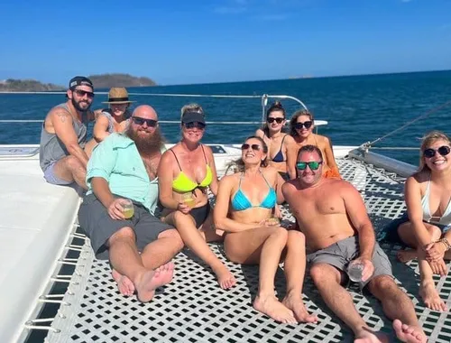 Costa Rica Private Morning Catamaran Cruise All Inclusive