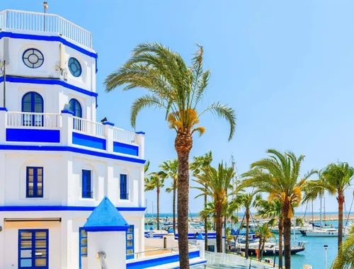 Estepona: Private sailboat rental for up to 10 people with paddle surf