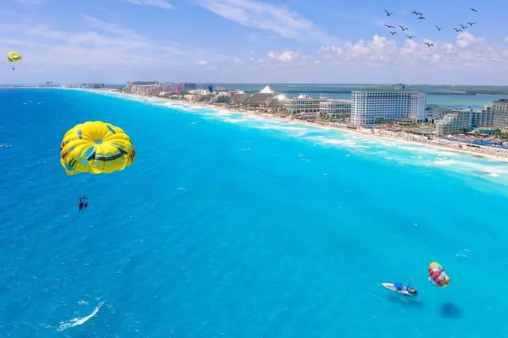 Cancun Parasailing and Jet Ski Adventure