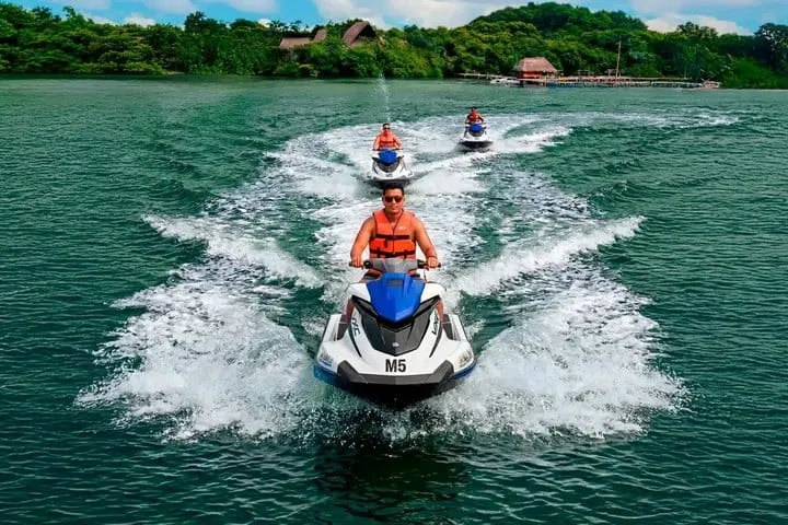 Jet Ski Cancun Nichupte Lagoon Ride Solo or Double