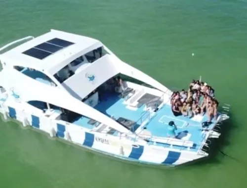 Punta Cana VIp Booze Cruise Snorkeling Entertainment Bar shots 