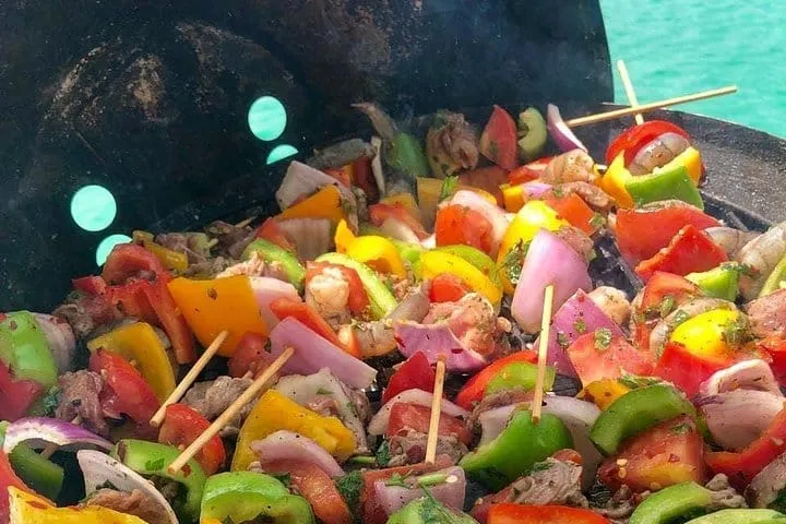Bacalar Seven Color Lagoon Private Boat Adventure with BBQ Option