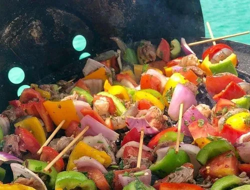 Bacalar Seven Color Lagoon Private Boat Adventure with BBQ Option