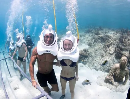 St Maarten SeaTrek and Snorkeling Adventure