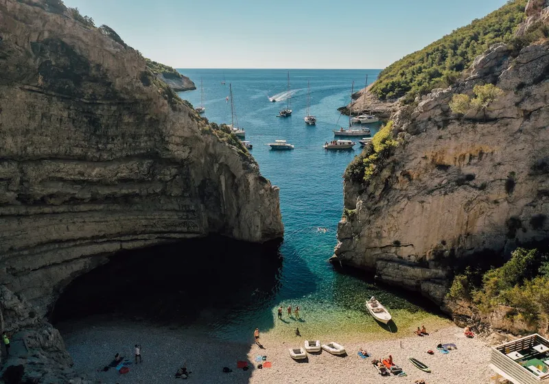 Scheduled - Blue cave & 5 Islands tour