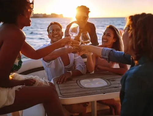 Cozumel All-Inclusive Private Sunset Catamaran Charter