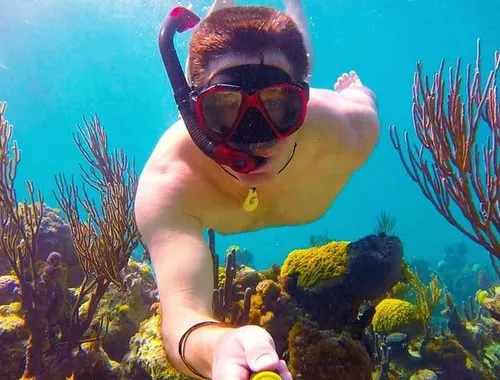 Cozumel El Cielo Sandbar Private Boat & Snorkeling Adventure