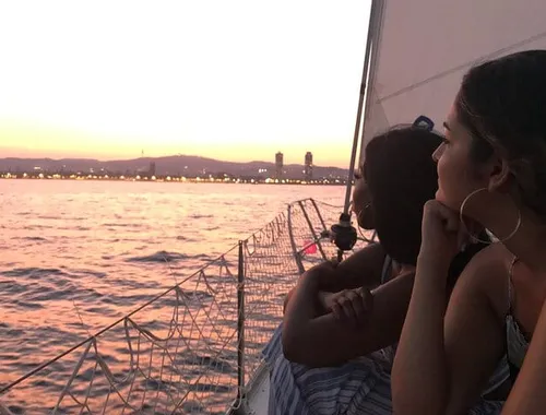 Barcelona Sunset Private Sailing & Live Spanish Guitar & open Bar (max 8)