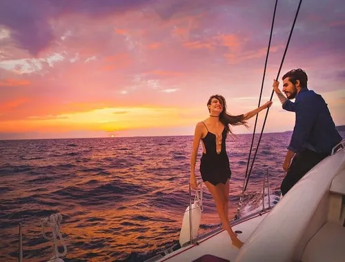 Cozumel All-Inclusive Private Sunset Catamaran Charter