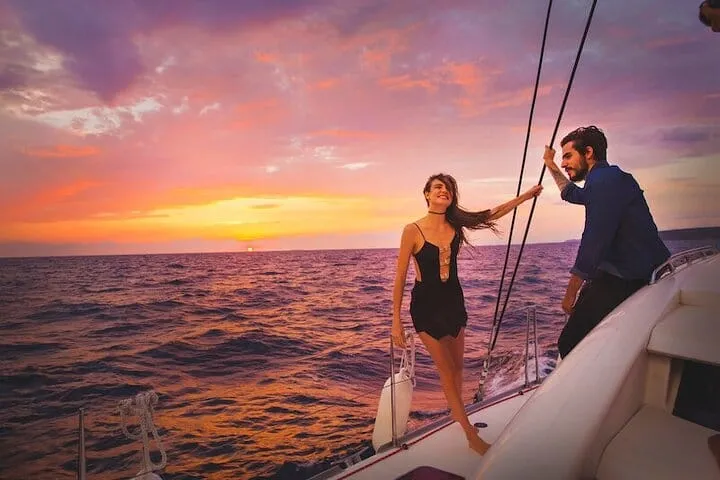 Cozumel All-Inclusive Private Sunset Catamaran Charter