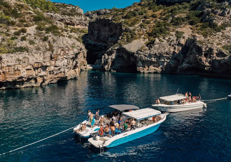 Scheduled - Blue cave & 5 Islands tour