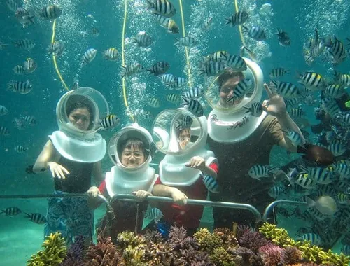 St Maarten SeaTrek and Snorkeling Adventure