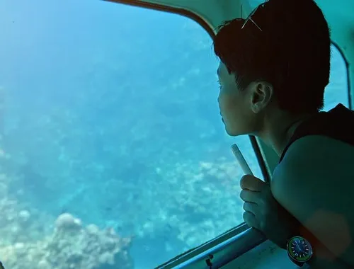 glass bottom