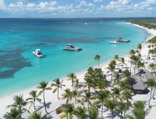 Punta Cana Private Luxury Power Catamaran to Catalina Island