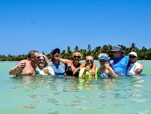Puerto Plata Party Boat Cruise with Snorkeling and Open Bar