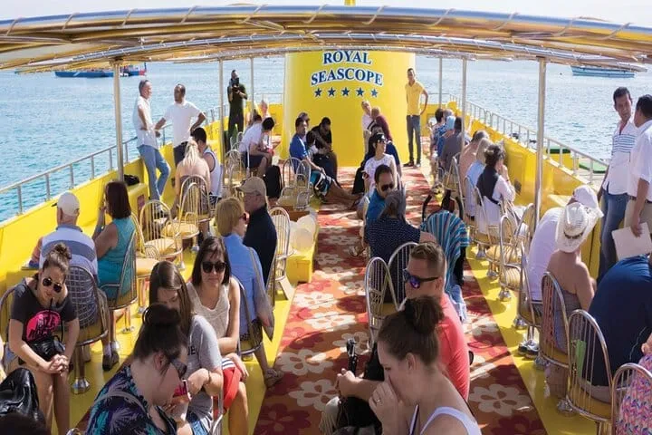 Sharm El-Sheikh: Royal Seascope Submarine cruise in with pickup