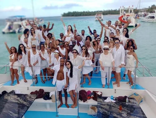 kimbara travel boat party in Punta Cana