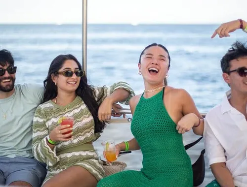 Los Cabos Sunset Party Cruise with Unlimited Open Bar