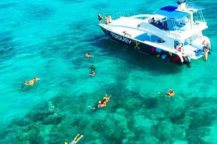 Puerto Plata Party Boat Cruise with Snorkeling and Open Bar