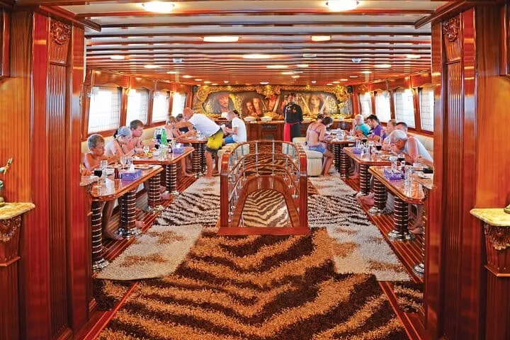 Sharm: Pirates Sailing Boat Ras Mohammed & White island and Lunch