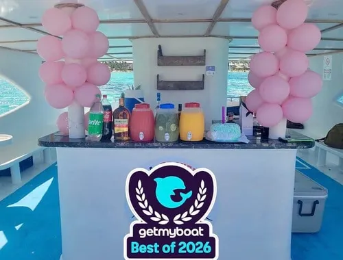 Party Private Boat Sand Bar Punta Cana, Snorkeling, Booze Bar & Music